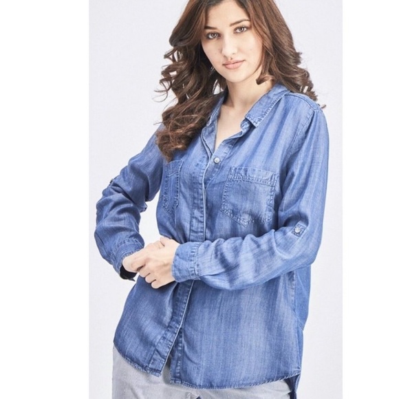 Liverpool Ponderosa Button Down Shirt - Picture 2 of 12